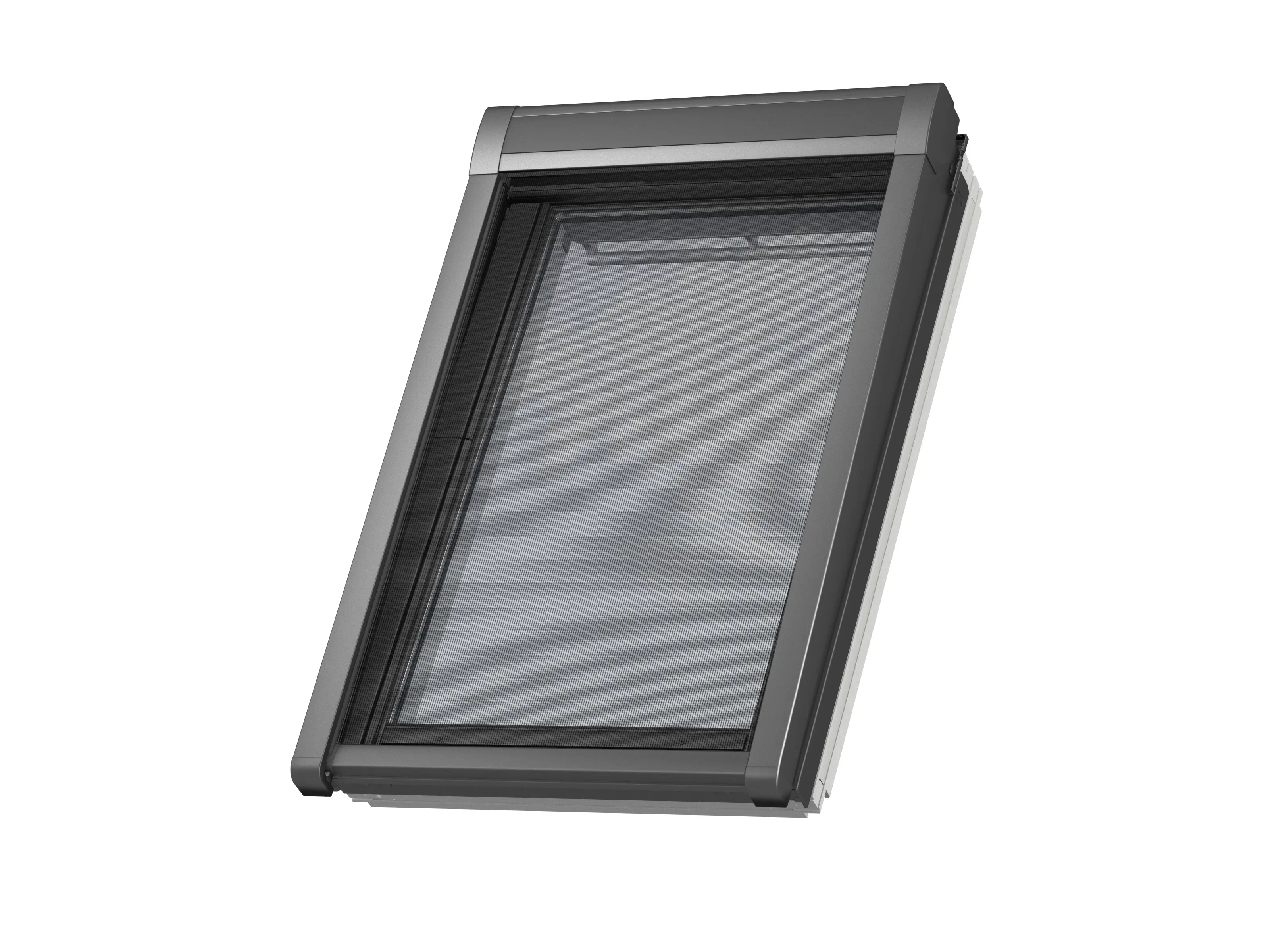 VELUX Standard Hitzeschutz-Markise H-Krallen MHL CK00 5060 Uni Schwarz PG:Standard