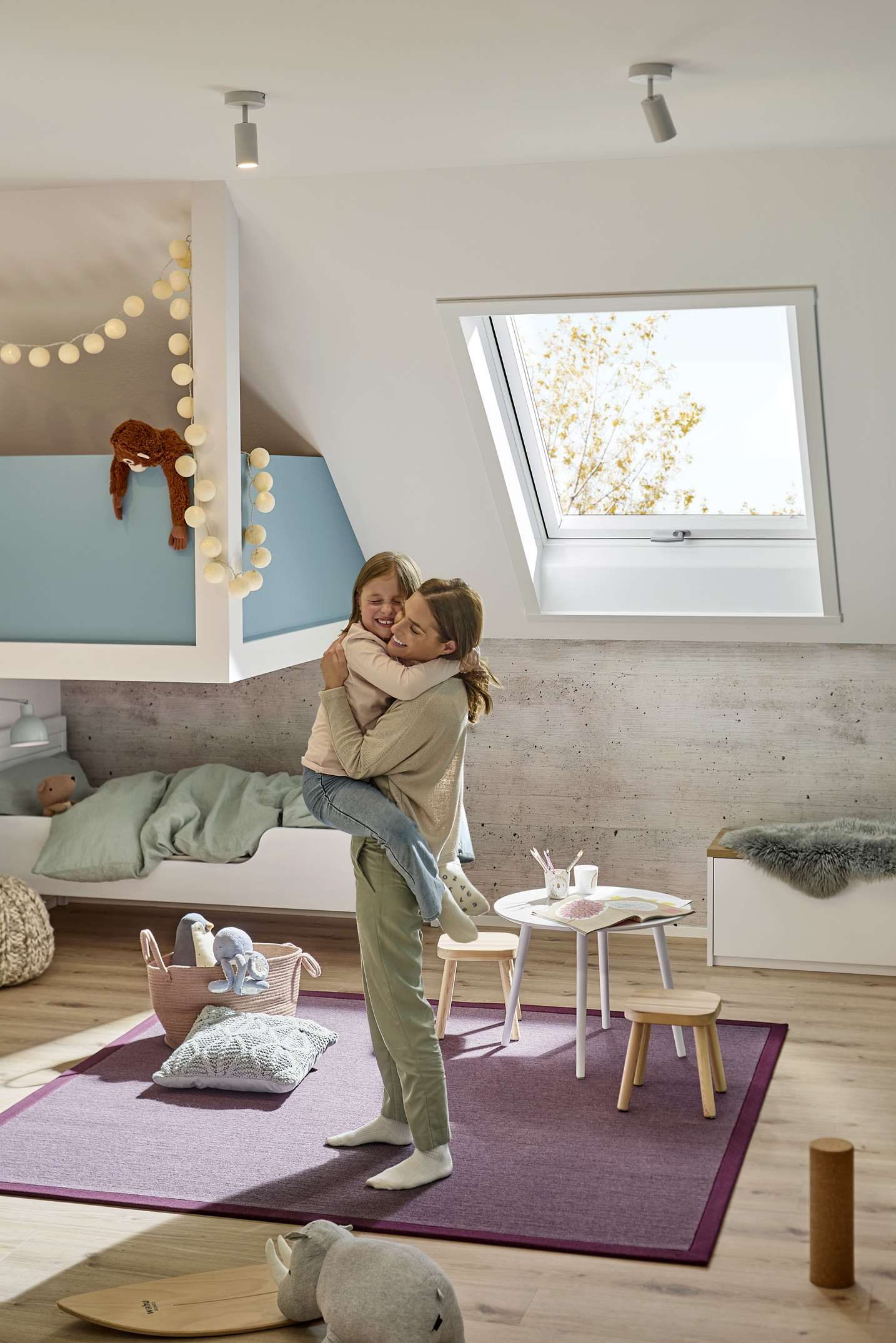 Dekoration für Zuhause, Person, Kaffeetisch, Tabelle, Teppich