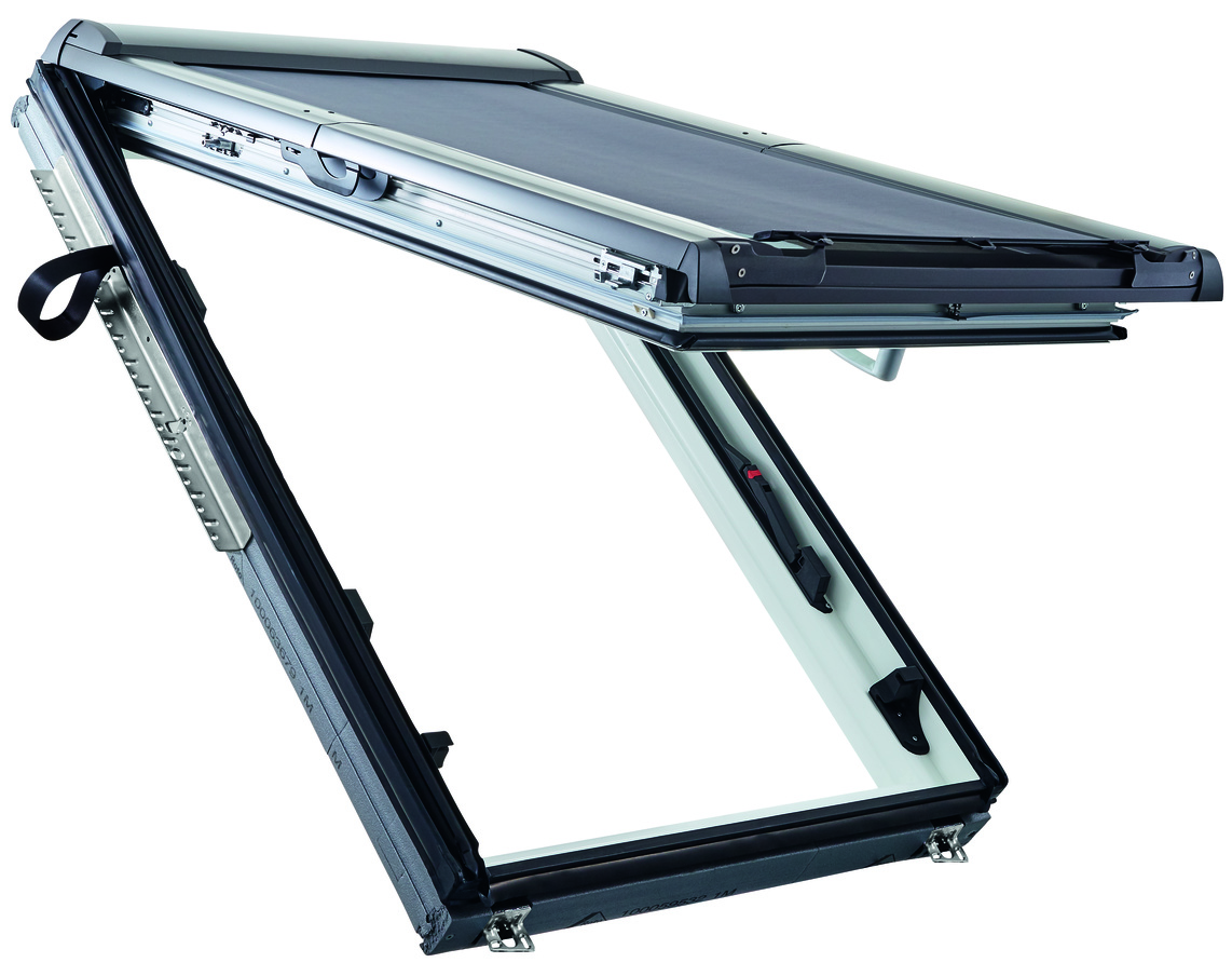 Roto Designo R8 Außenrollo Screen Austauschfenster ZAR-2032643M Fenster, Gebäude, Dachfenster, Pistole, Waffe