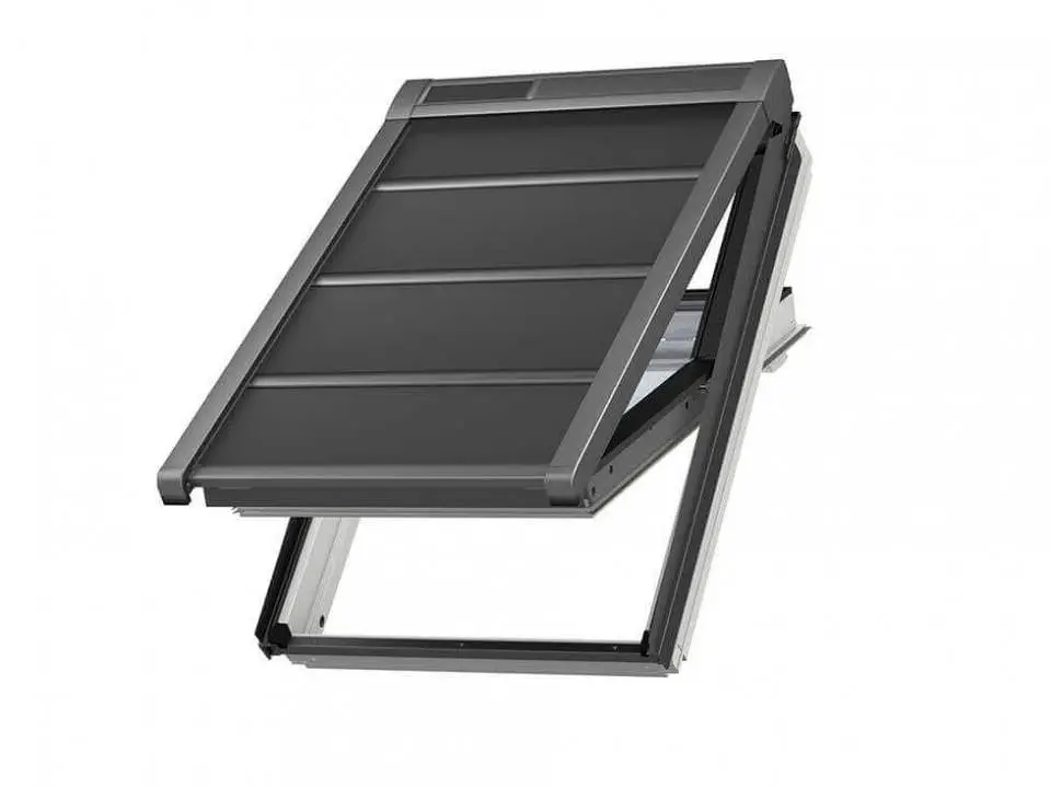 VELUX Standard-Verdunkelungsaußenmarkisen SSS MK080000S Aluminium Dunkelgrau