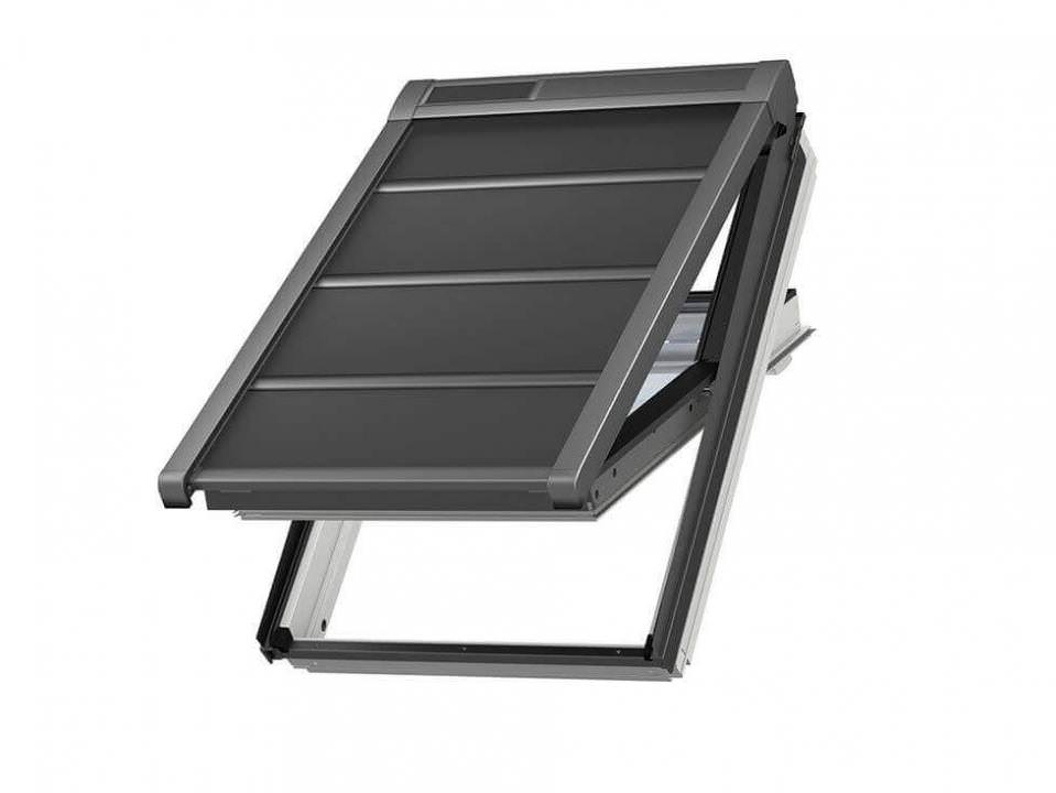 VELUX Standard-Verdunkelungsaußenmarkisen SSS MK100000S Aluminium Dunkelgrau