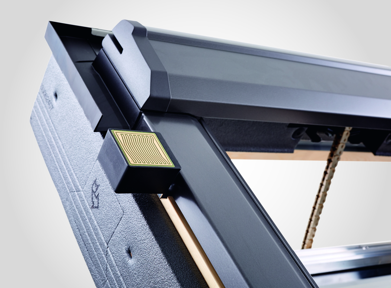RotoQ Tronic Schwingfenster QT4 Holz-743098M Computerausrüstung, Elektronik, Hardware, Fenster