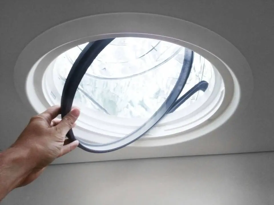 VELUX Adapter ZTB 0K14 2002 für verbesserten Wärmeschutz bei Tageslicht-Spots-ZTB0K142002