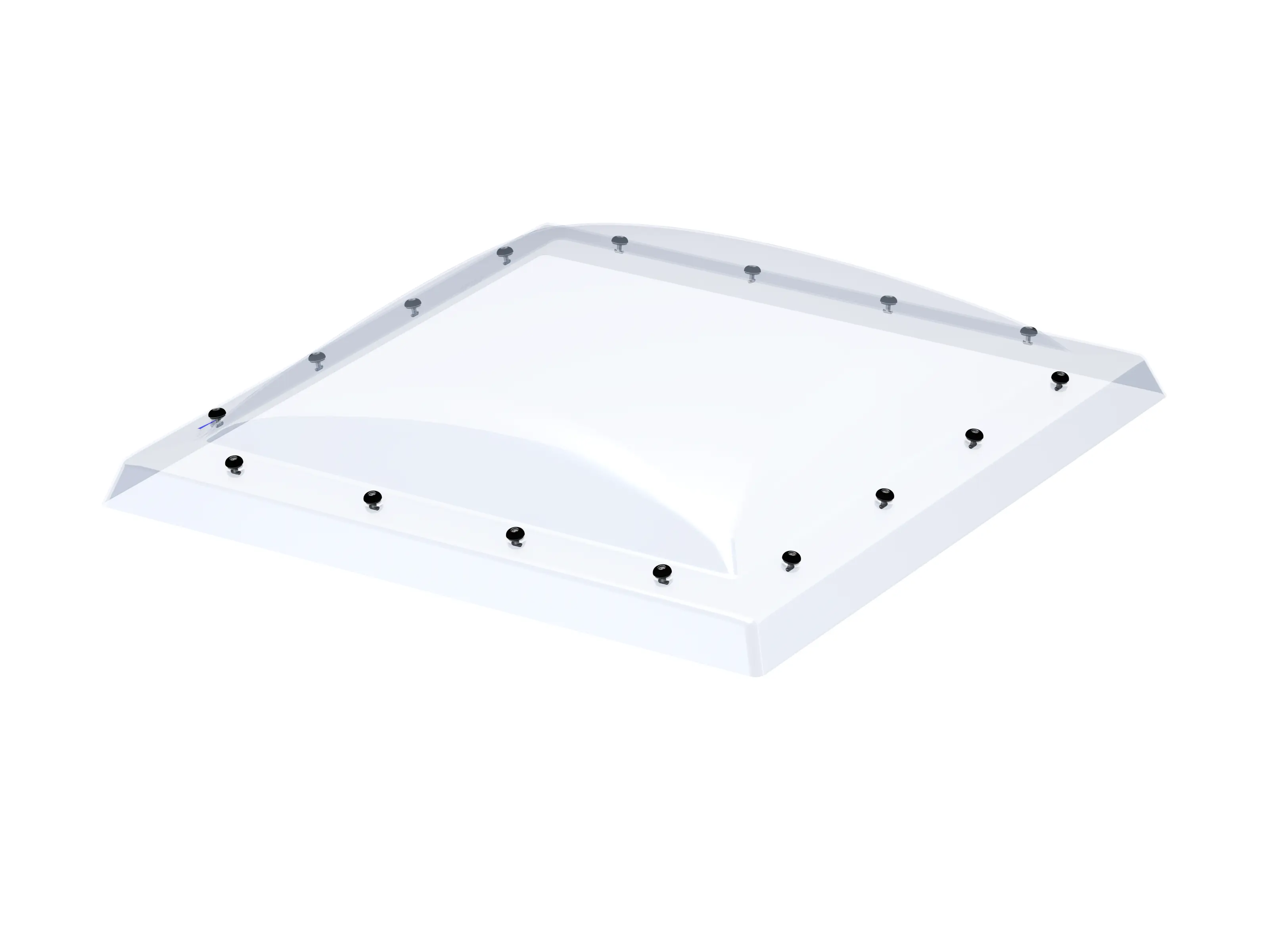 VELUX Oberelement Kuppel ISD für CVP/CFP/CXP 060060 0000 klar, Acryl